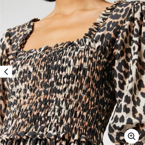 Ganni Leopard Dress - Picture 8 of 9